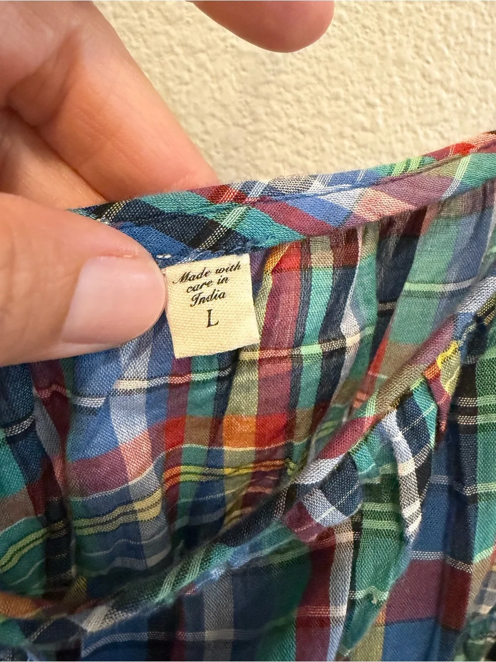 Doen Brielle Dress in Alderbrook Plaid